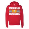 3719 Unisex Sponge Fleece Hoodie Thumbnail